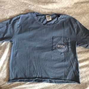 PINK cropped t-shirt